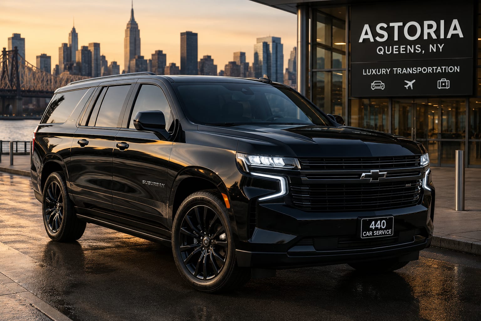 Luxury SUV transportation Astoria Queens