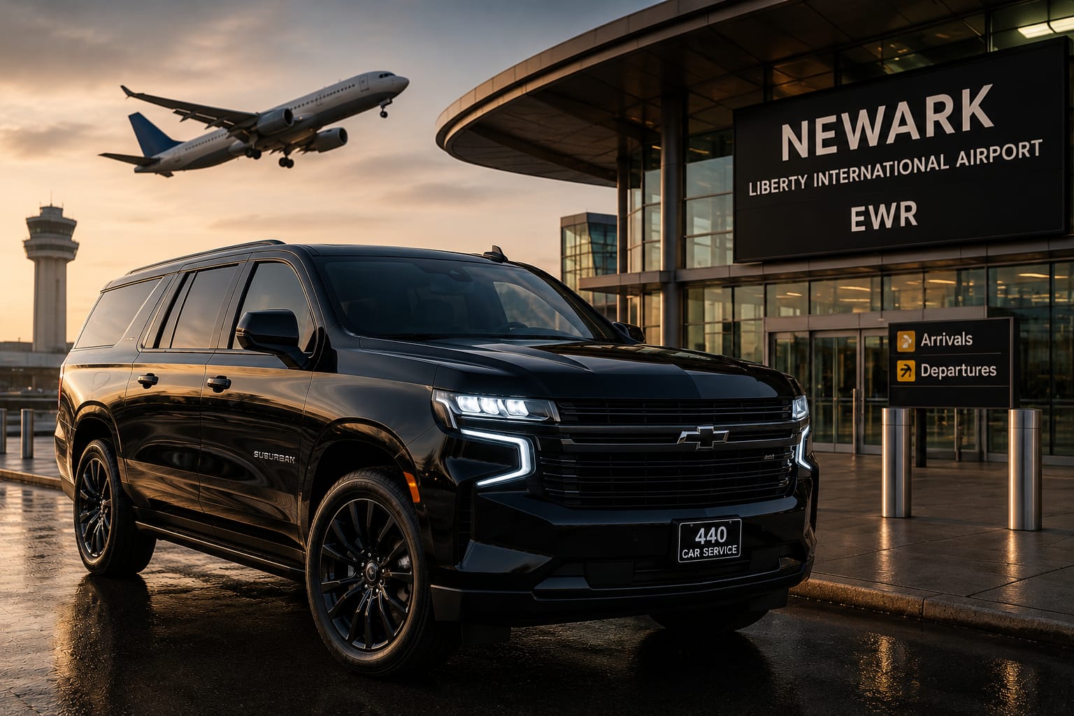 Newark Airport transportation NYC