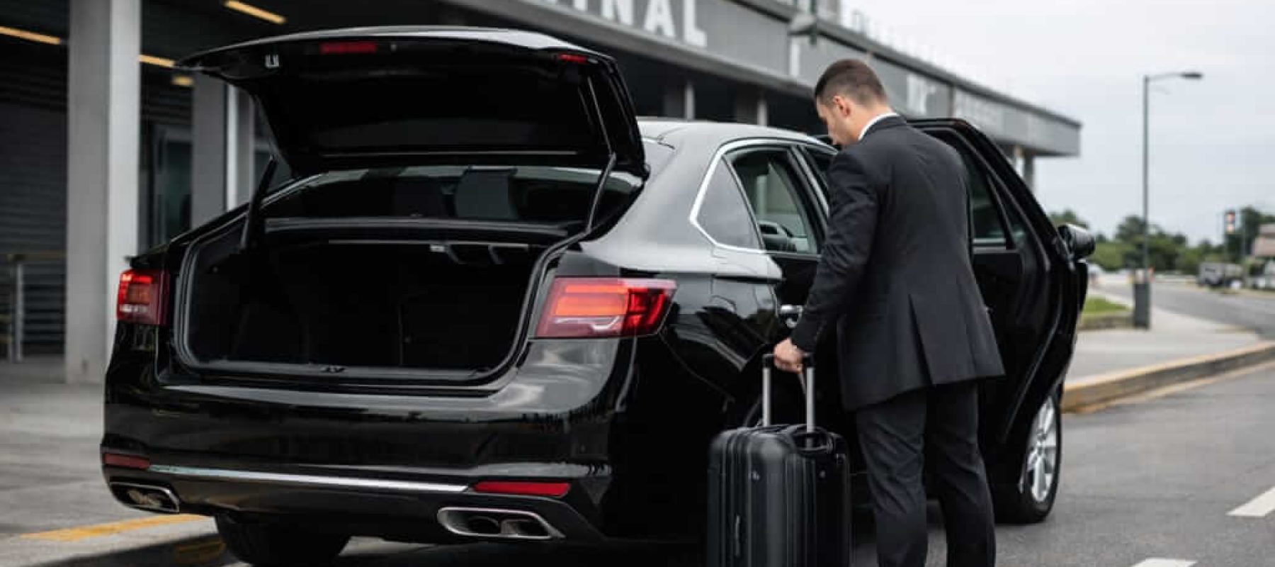 Luxury black SUV airport transportation serving Bushwick Brooklyn